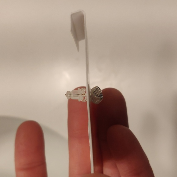 Giani Bernini Sterling silver love knot studs - Picture 3 of 5